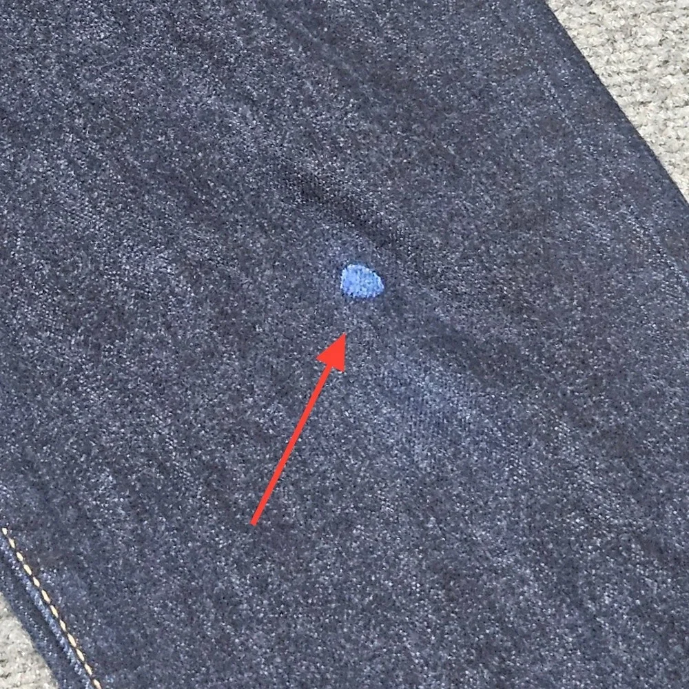 Levis button straight